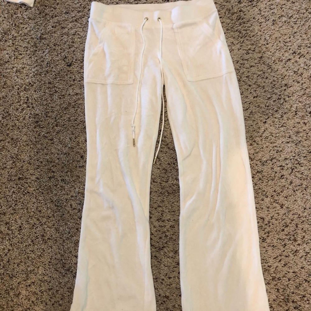 Juicy Couture Velour Track Suit Pants